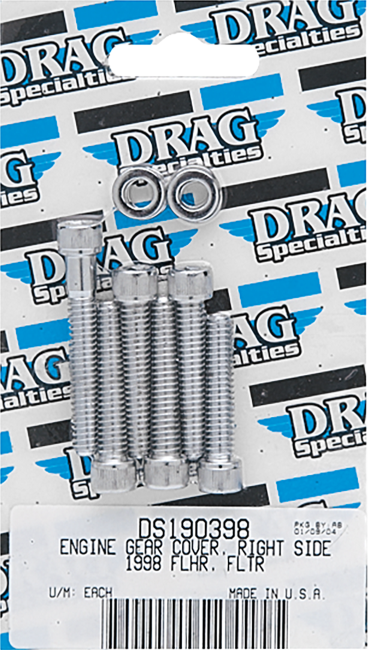 Bolt Set - Cam/Primary/Inspection/Derby Cover - Smooth - '70-'84 Harley-Davidson