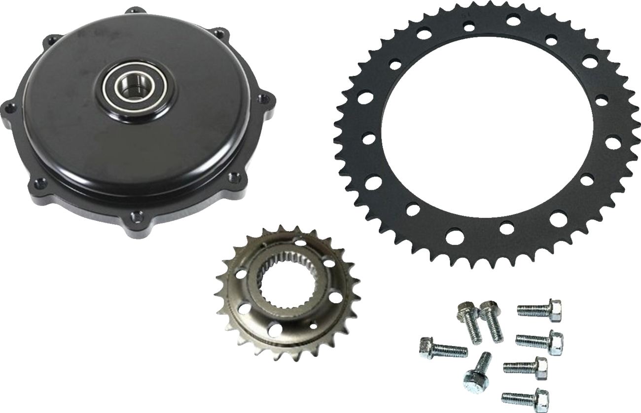 Conversion Sprocket Kit - Chrome - M8 Touring/Trike