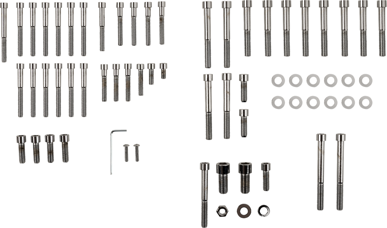 Motor Bolt Set - Knurled/Socket-Head - XL