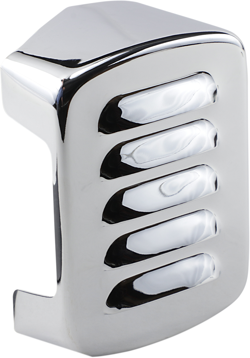 Coil Cover - Louvered - Chrome - Harley Davidson