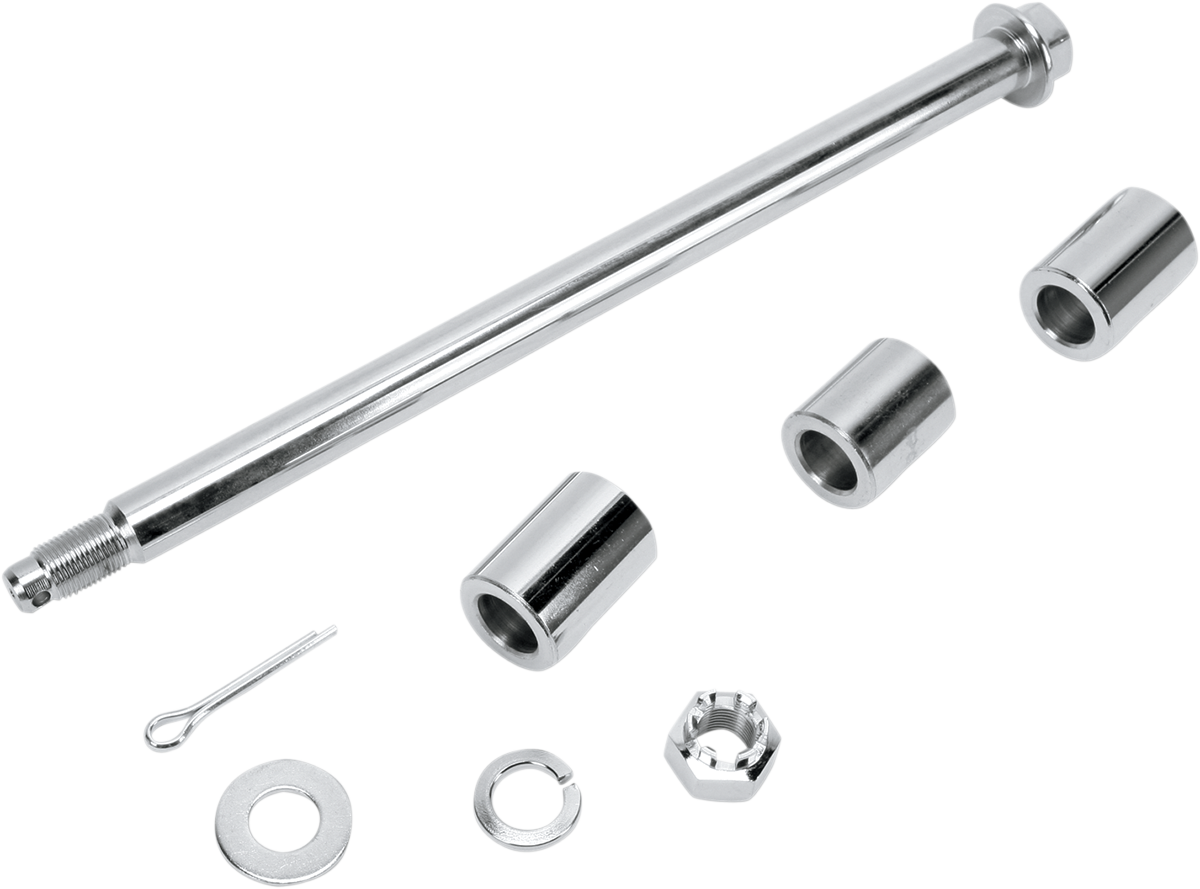 Axle Kit - Rear - Chrome - '14-'26 Touring
