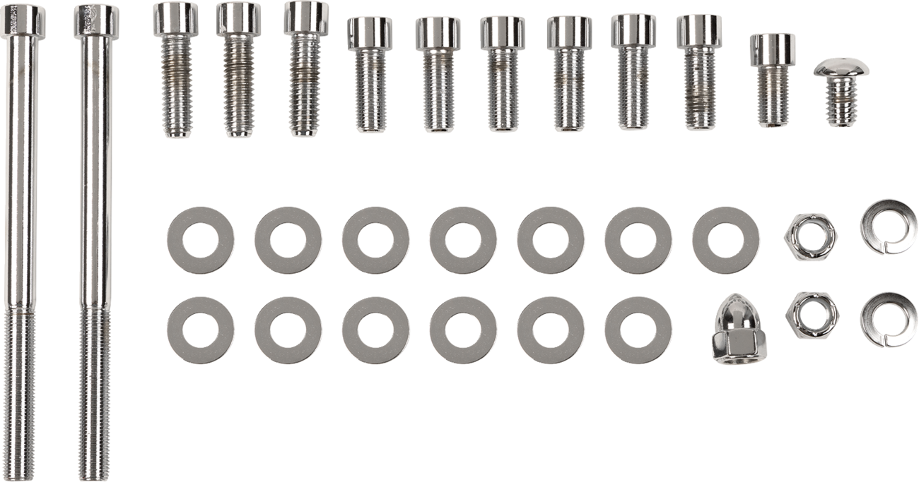 Bolt Set - Motor Mount - Smooth - Dyna/Softail