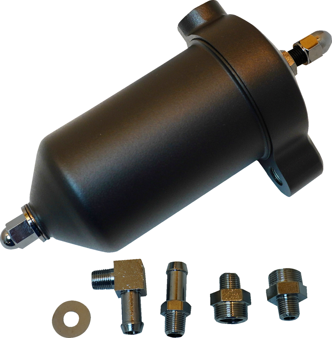 Oil Filter Assembly - Chrome