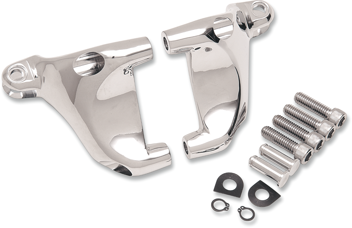 Passenger Peg Mount - Black - XL '14-'22
