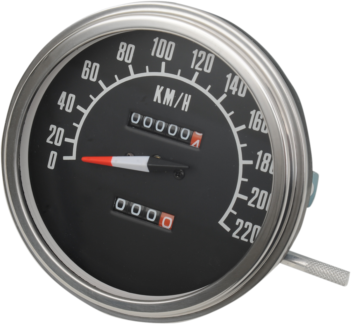 5" MPH FL-'68-'84 Style 1:1 Speedometer with Tachometer - Black Face