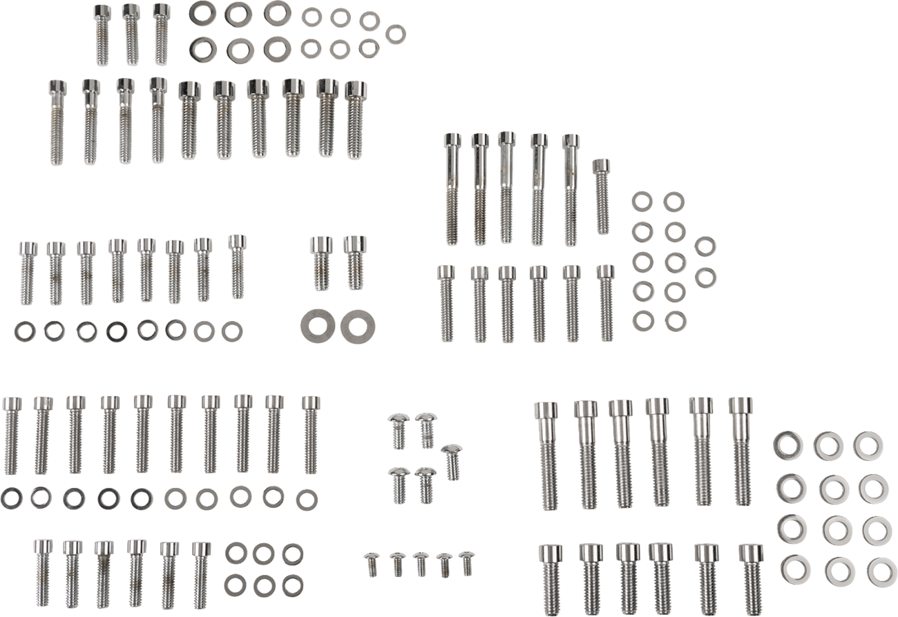 Bolt Kit - Complete Motor - Smooth/Socket-Head - '04-'21 Sportster