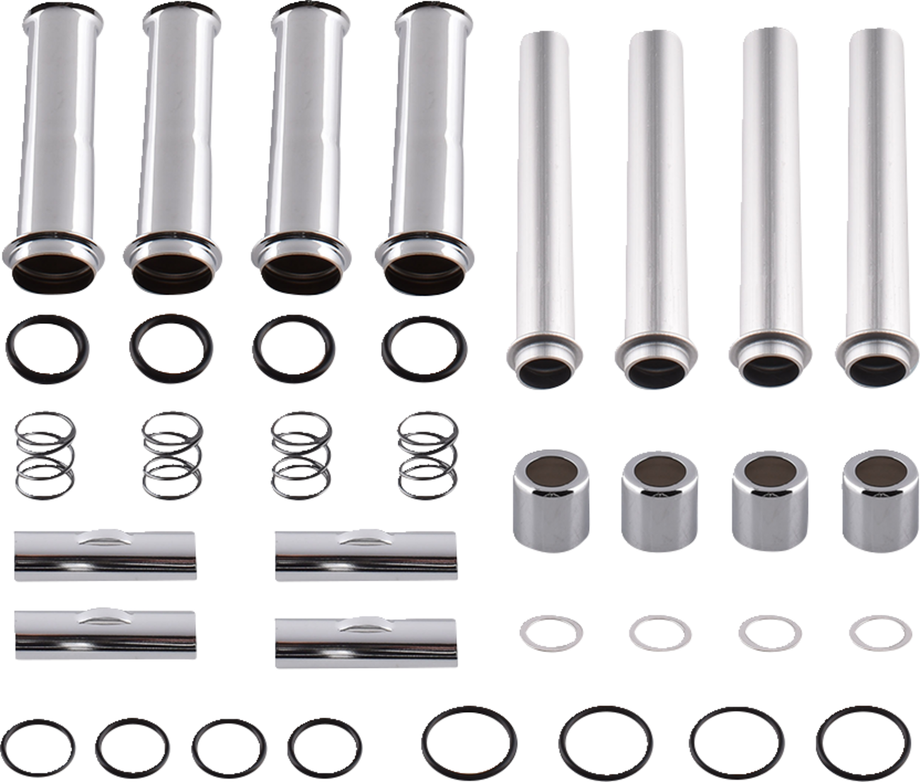 Pushrod Tube Kit - Chrome - '17-'25 M8