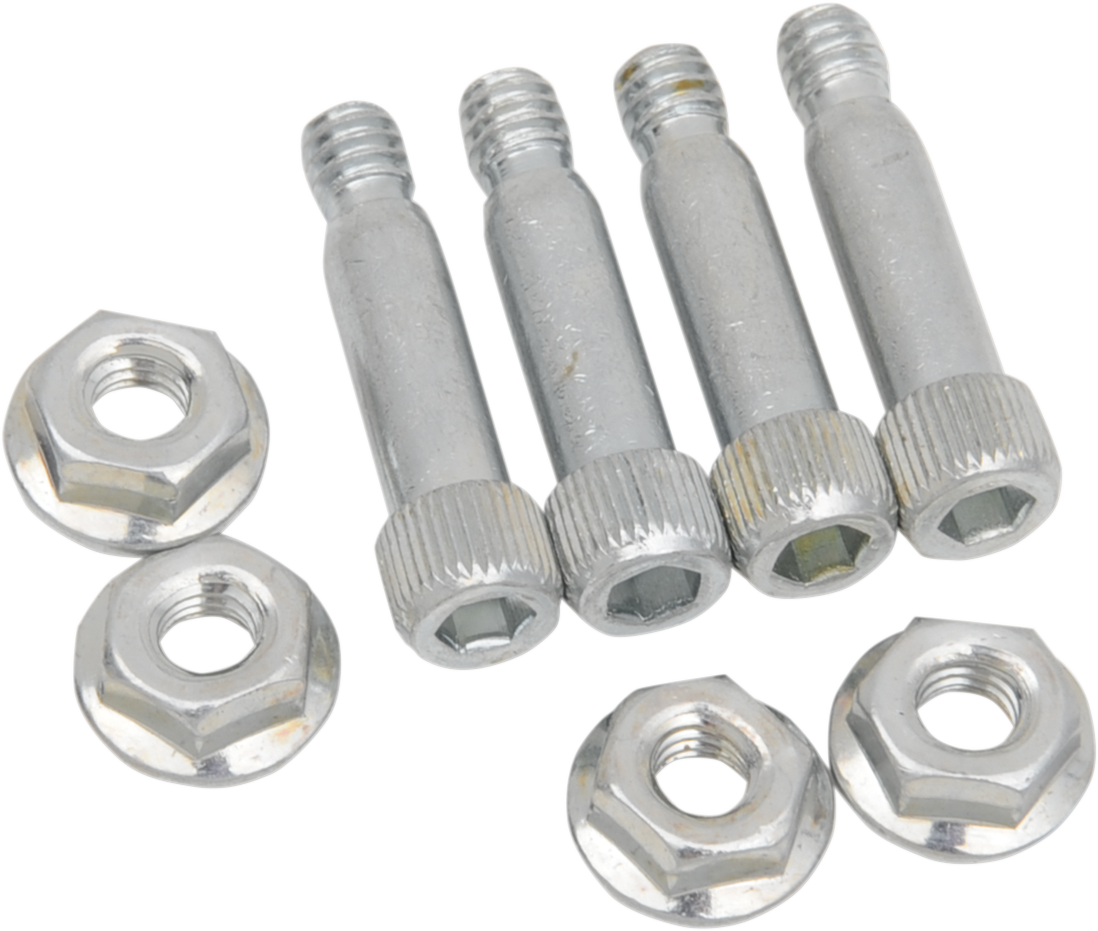 Board Mount Screws with Nuts - Front