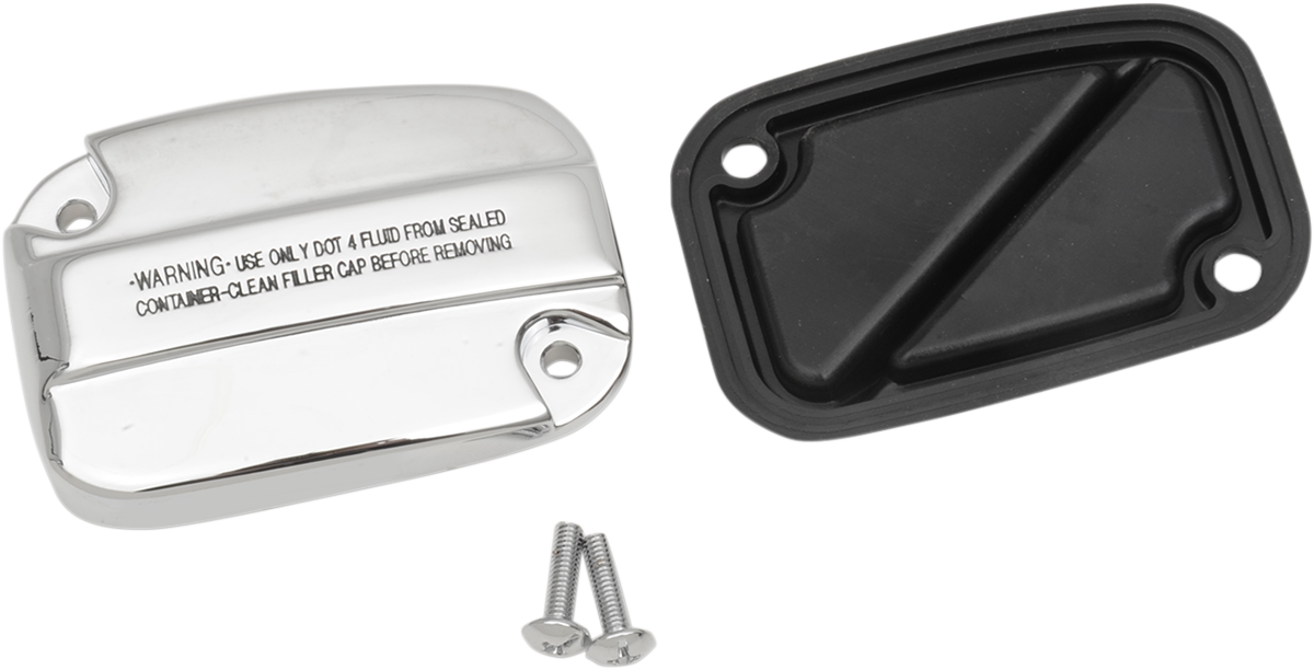 Clutch Master Cylinder Cover Kit - Chrome