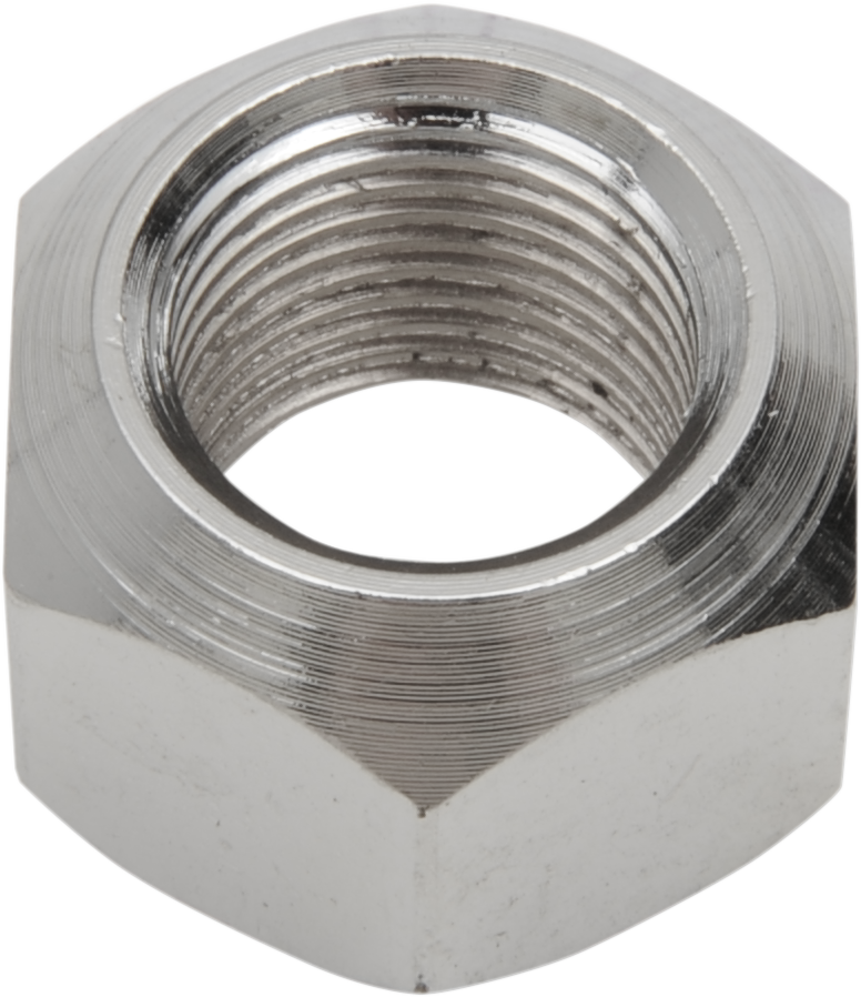 Axle Nut - Rear - Chrome - M24-2" Thread