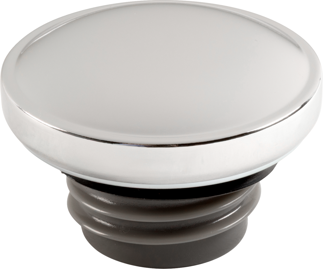 Screw-In Gas Cap - Non-Vented - Left - Chrome