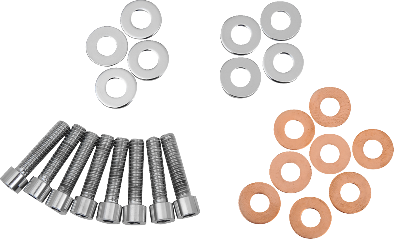 Bolt Set - Rocker Box - Smooth - '84-'03 Harley-Davidson