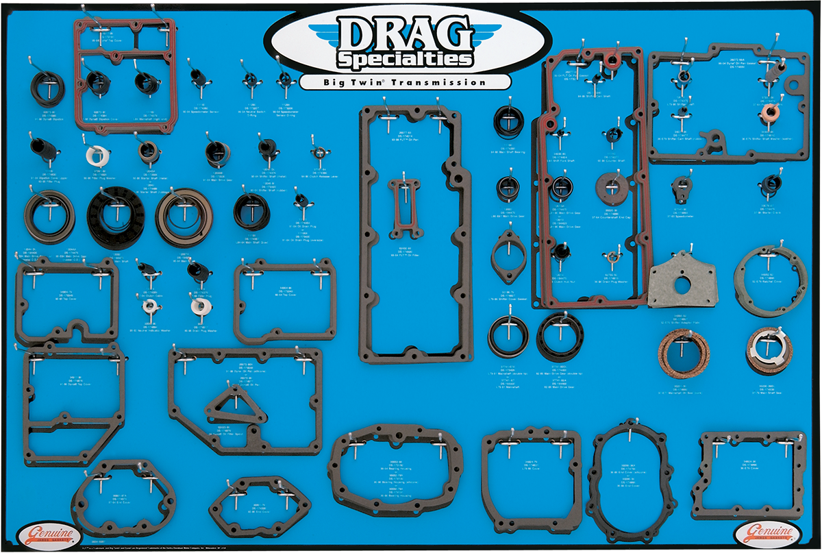 Gasket / Seal / O-Ring Display Board - '99-'06 Big Twin 5-Speed Transmissions