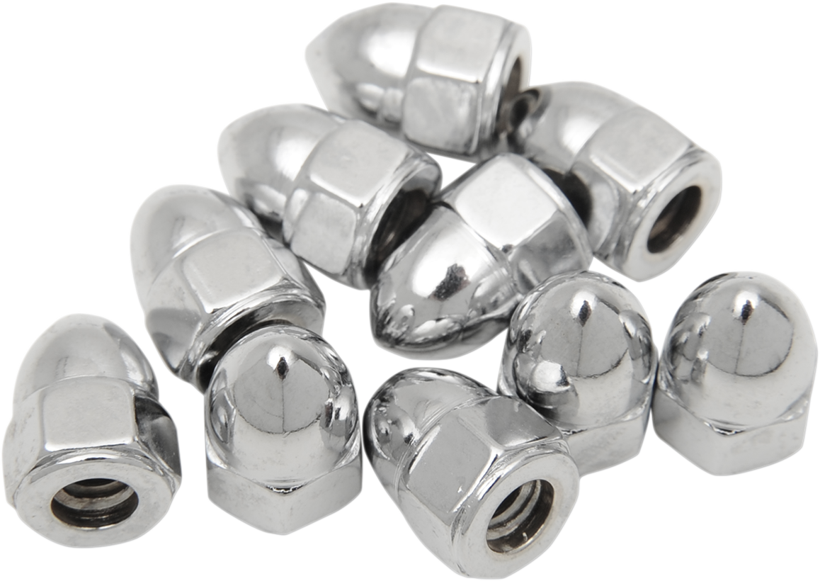 Nut - Acorn - Chrome - 1/2"-13