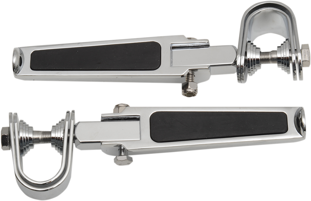 Bolt-On Foot Pegs - Rubber Inlay