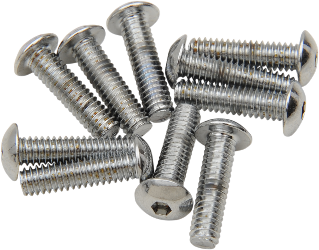 Bolts - Button Head/Replacement - 5/16"-18 x 3/4" - 10 Pack