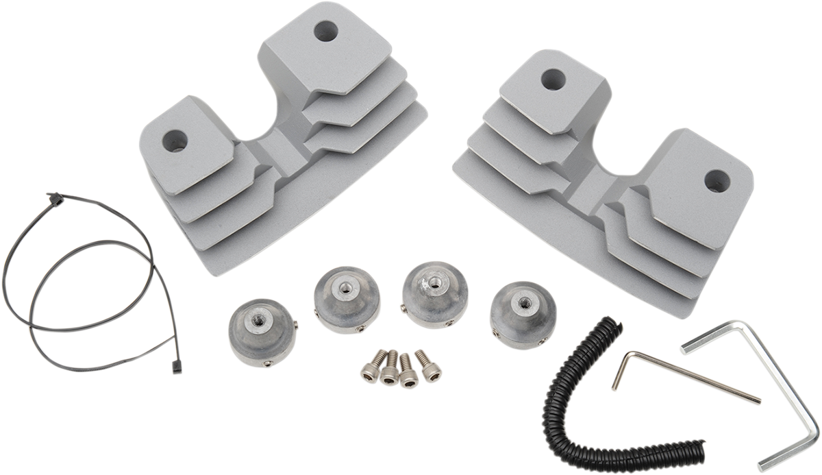 Spark Plug Cover - Silver - Sportster