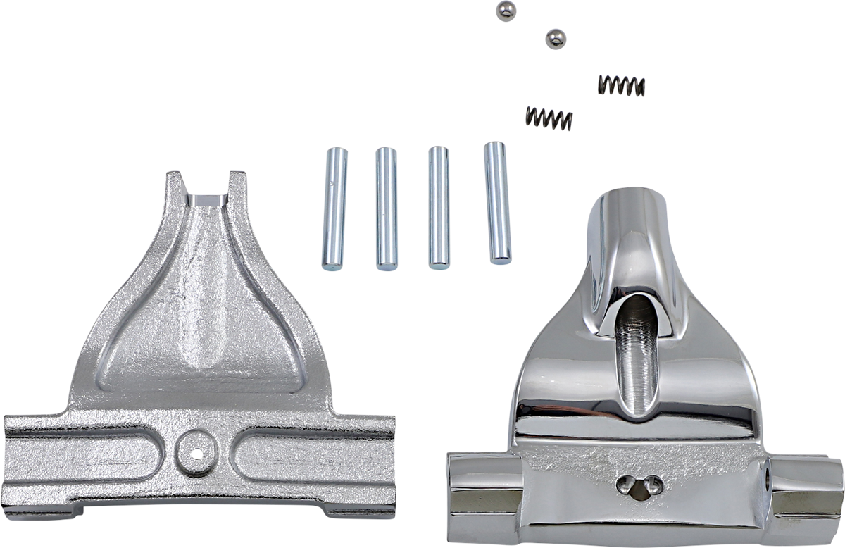 Support Bracket for Passenger Floorboard Mount - Gloss Black