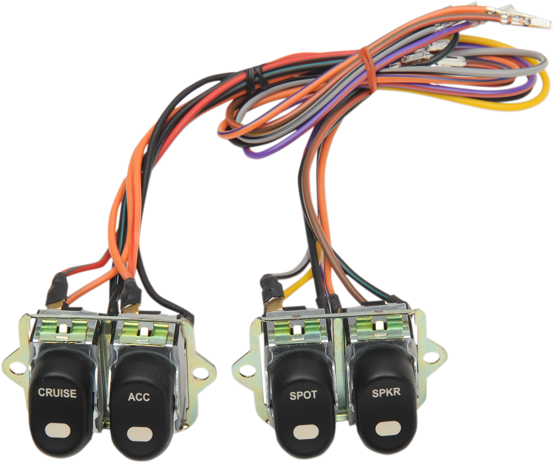 Rocker Switch Assembly - '96-'13 FLT