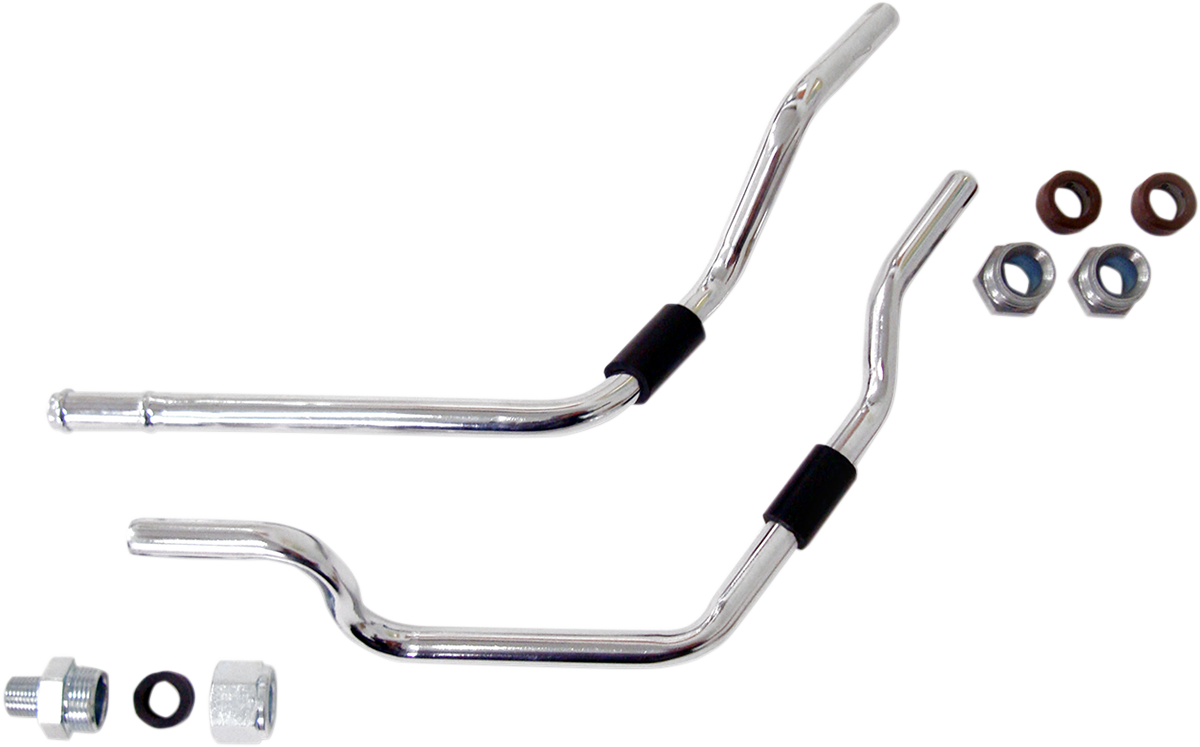 Oil Filter Line Kit - Chrome - Softail