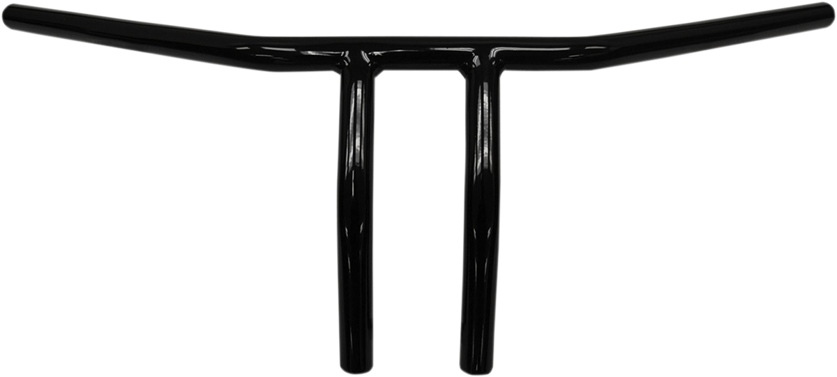 1" T-Bar - Dimpled - Straight - 8" - Chrome