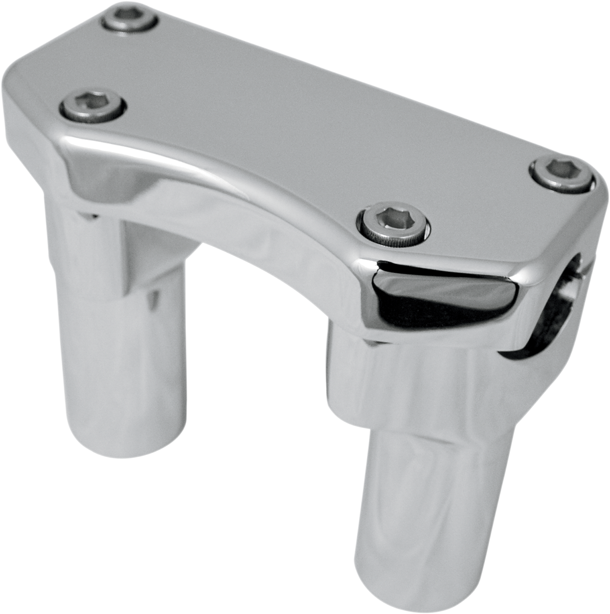 Handlebar Riser & Top Clamp Kit - 3" - Buffalo - Black