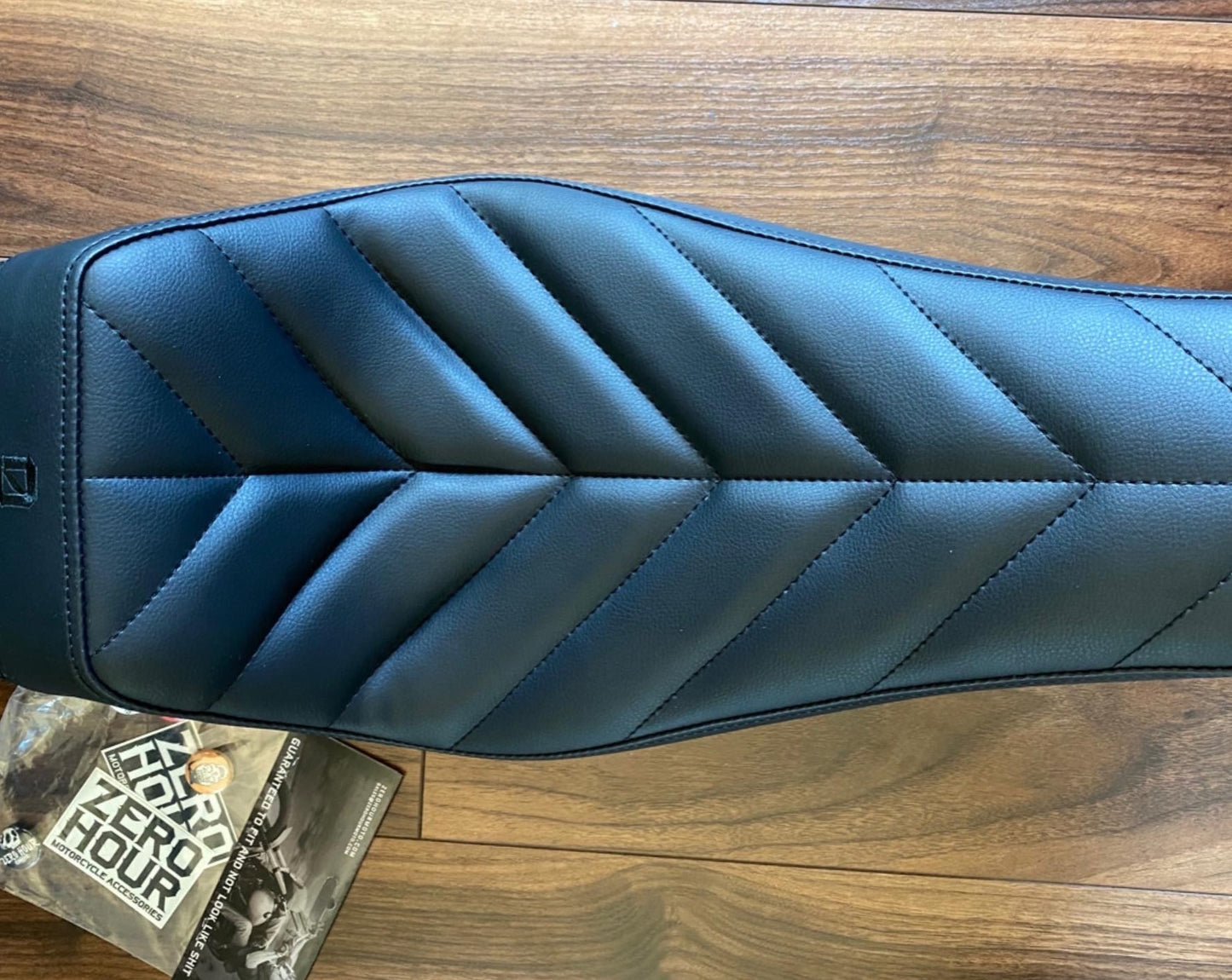 Zero Hour Chevron Step-Up Sportster Seat 2004+