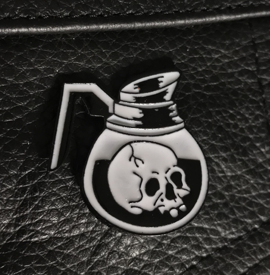 Zero Hour Killer Coffee Pin