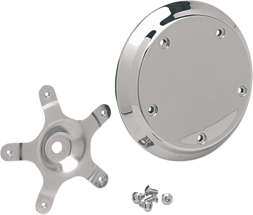 Five-Bolt Domed Air Cleaner Insert - Chrome