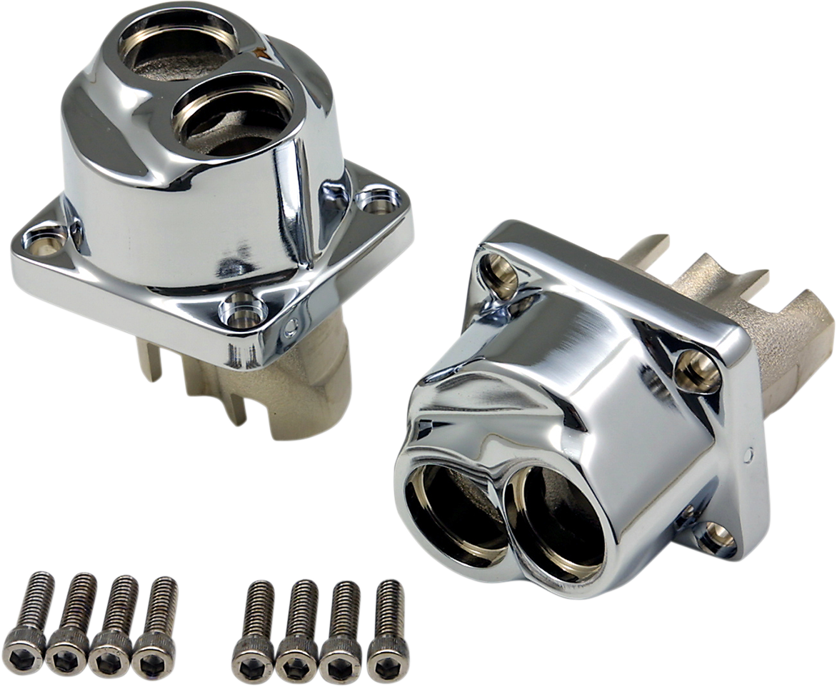 Lifter Blocks - Chrome - Evolution/Big Twin