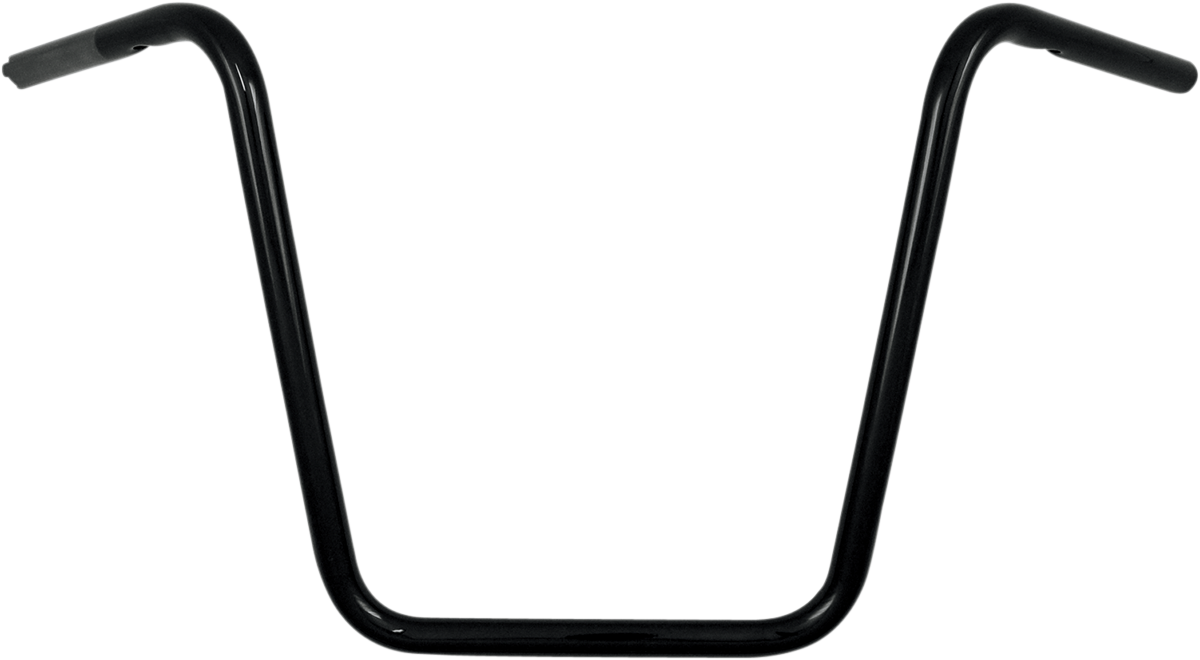 1" Touring Handlebar - Ape Hanger - 12" - TBW - Flat Black