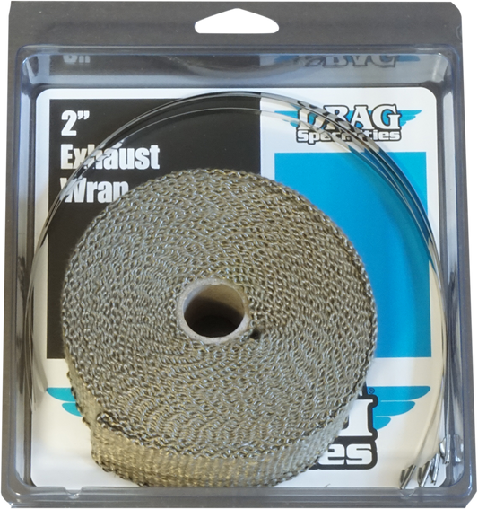 Woven Basalt Exhaust Wrap Kit - Bronze - 1" x 25'