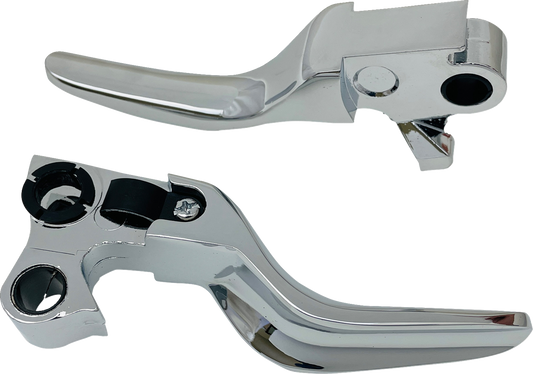 Short Lever Set - Chrome
