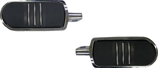 Sweeper Foot Pegs - Black - FX