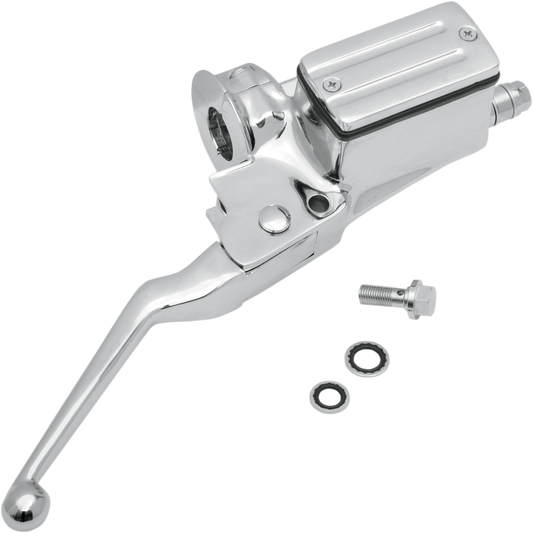 Front Brake Master Cylinder Assembly - 15 mm - Black