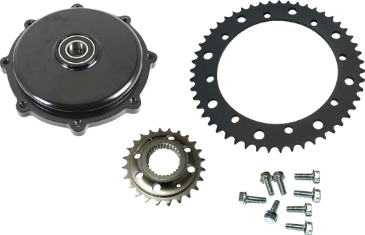 Conversion Sprocket Kit - Black - M8 Touring