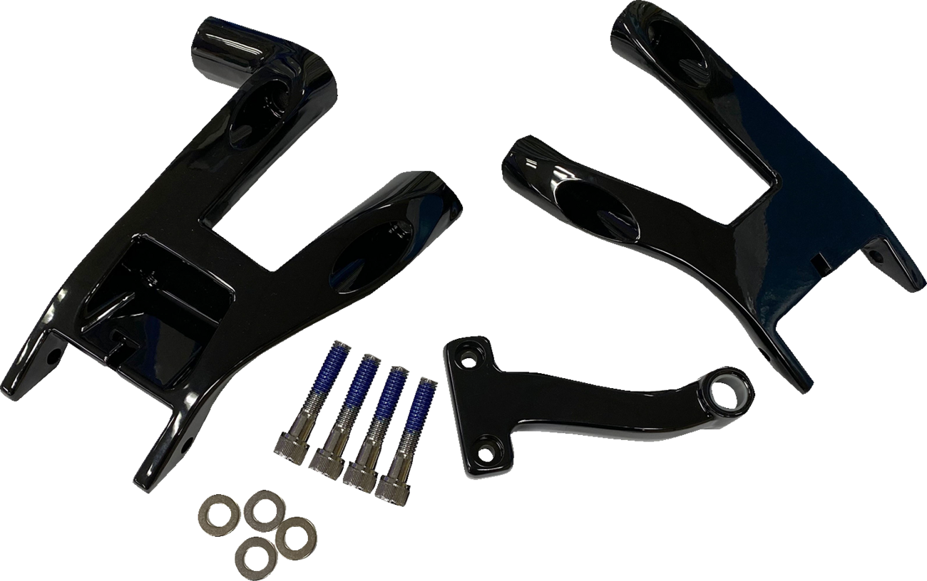 Rider Floorboard Mount - Black