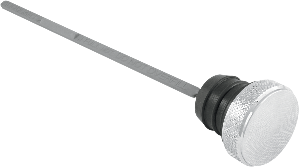 Custom Oil Dipstick - Peaked - Chrome - Touring/Trike