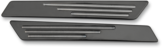Saddlebag Hinge Inserts - Chrome - FL '14-'25