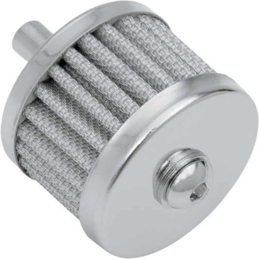 Filter - Crankcase Vent - Chrome Top