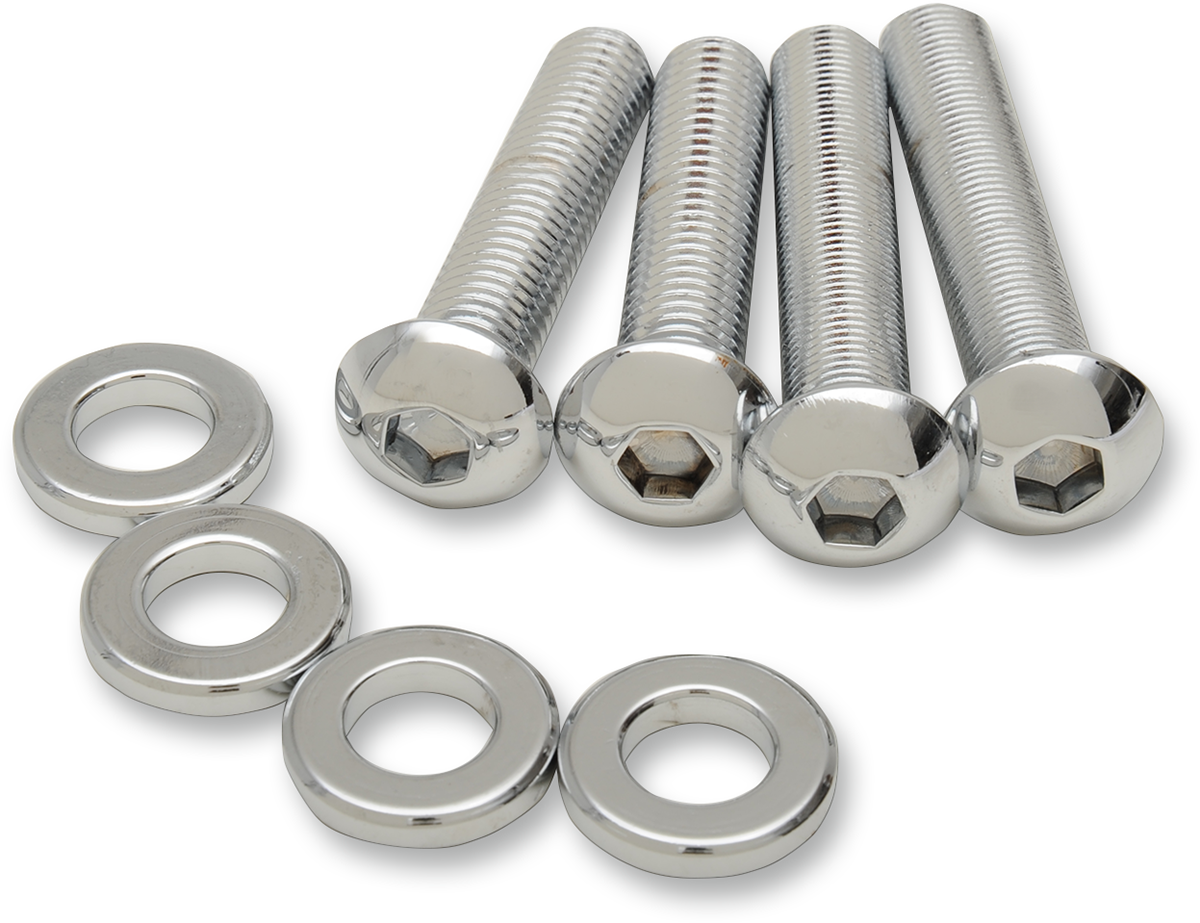 Shock Mount Kit - Black/Chrome