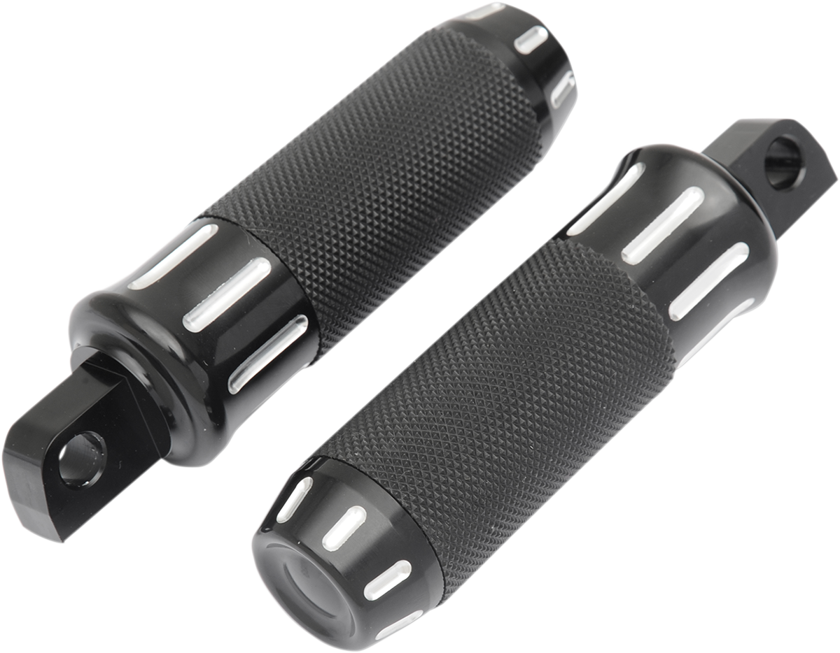 Custom Foot Pegs - Black Peen