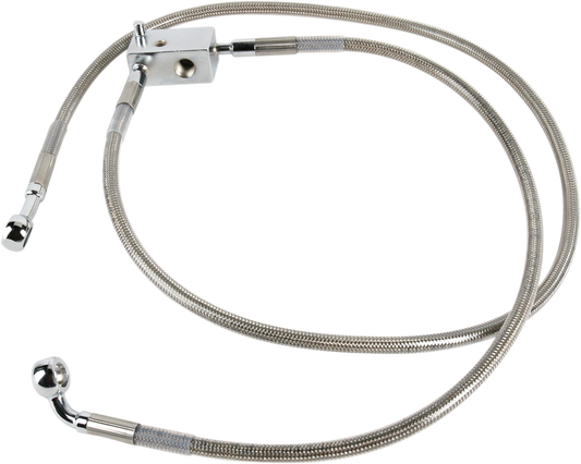 Brake Line - +2" - Stainless Steel