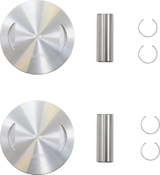 Piston Kit - +.020" - Twin Cam