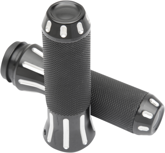 Custom Grips - TBW - Chrome