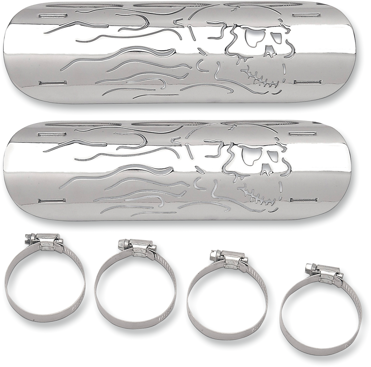Flame Skull Heat Shields
