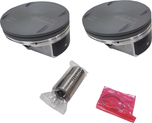 Piston Kit - 3.937" +0.010" - 107" Motor - M8
