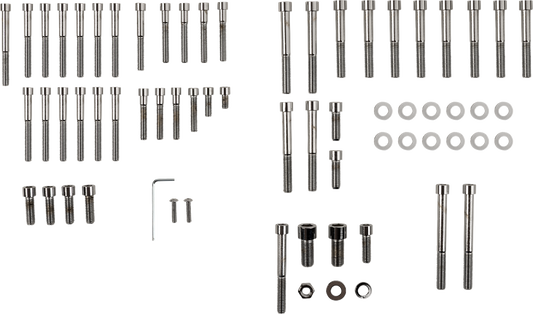 Motor Bolt Set - Knurled/Socket-Head - XL