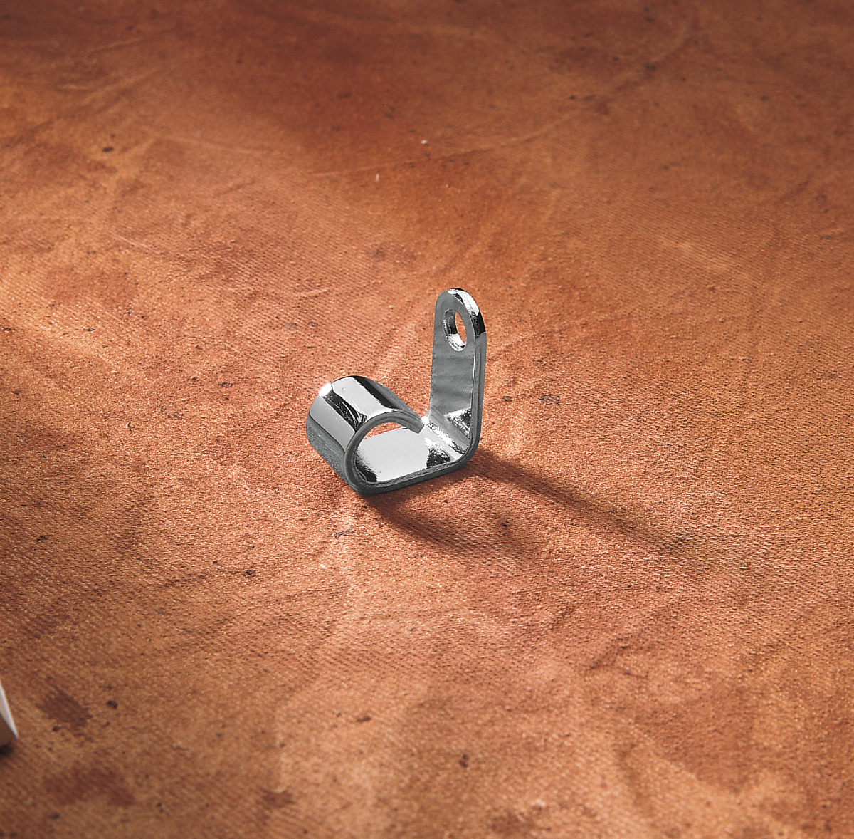 Clutch Cable Support Bracket - '80-'86 - Chrome