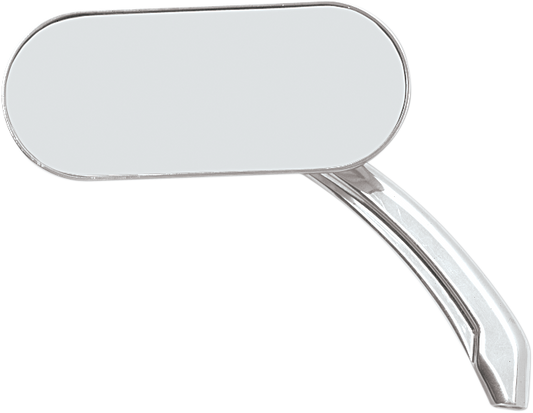 Mirror - Side View - Oval - Gloss/Black - Each